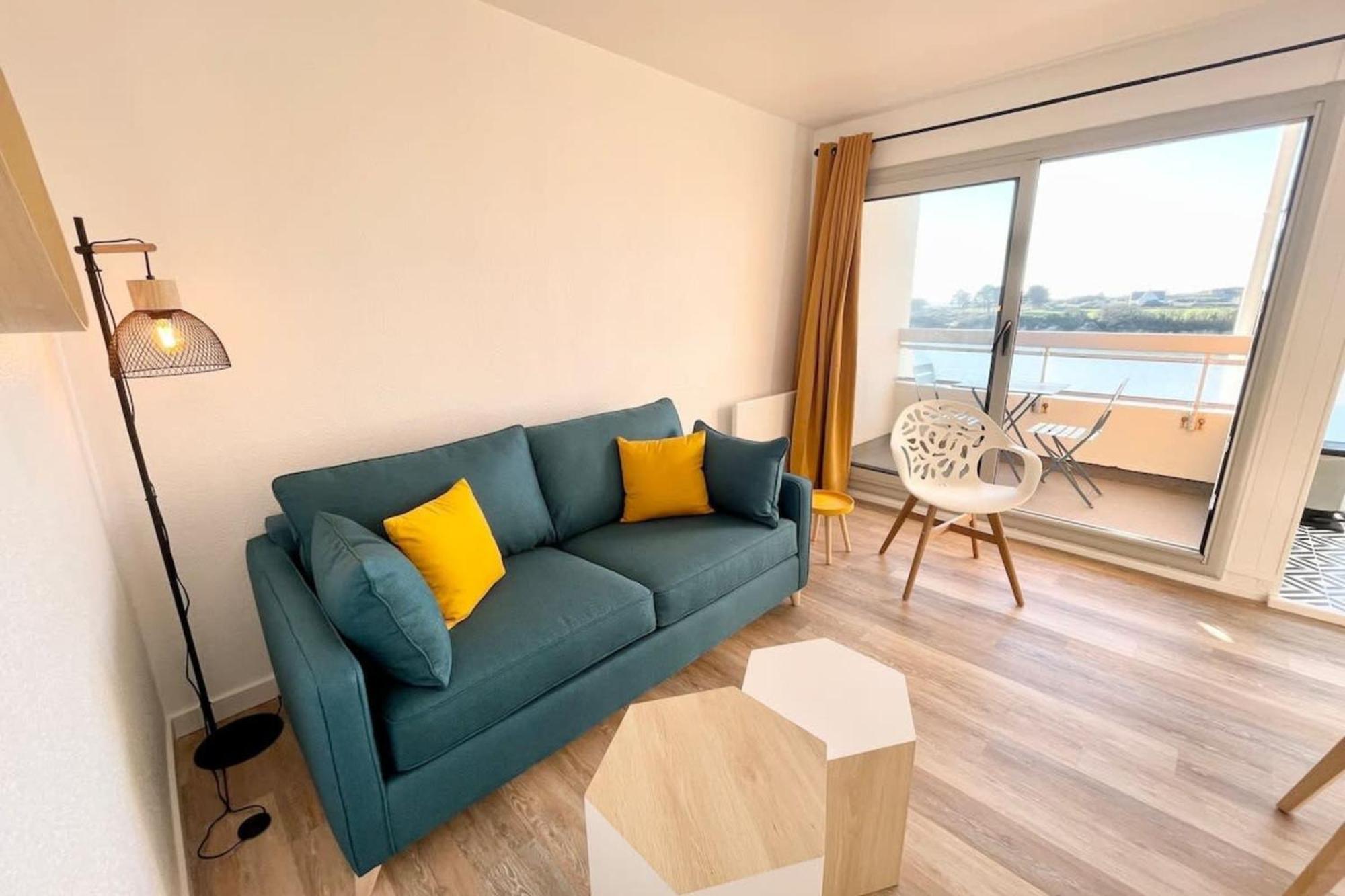 Pieds Dans L'Eau T2 Archi Cosy - Vue Mer 180 普洛埃默尔 外观 照片